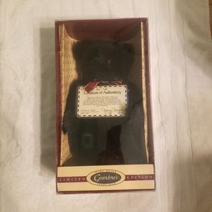 Mary meyer vintage black teddy bear